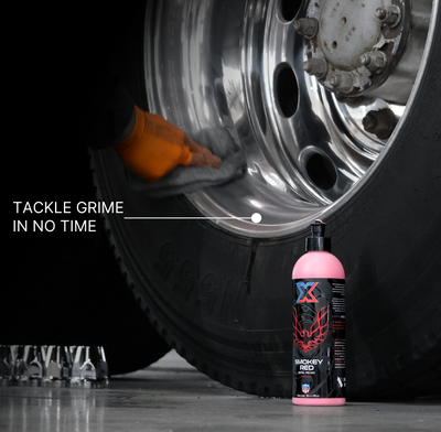 Smokey Red: Heavy Cut Metal Polish