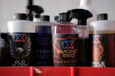 Smokey Red: Heavy Cut Metal Polish - Chem-X