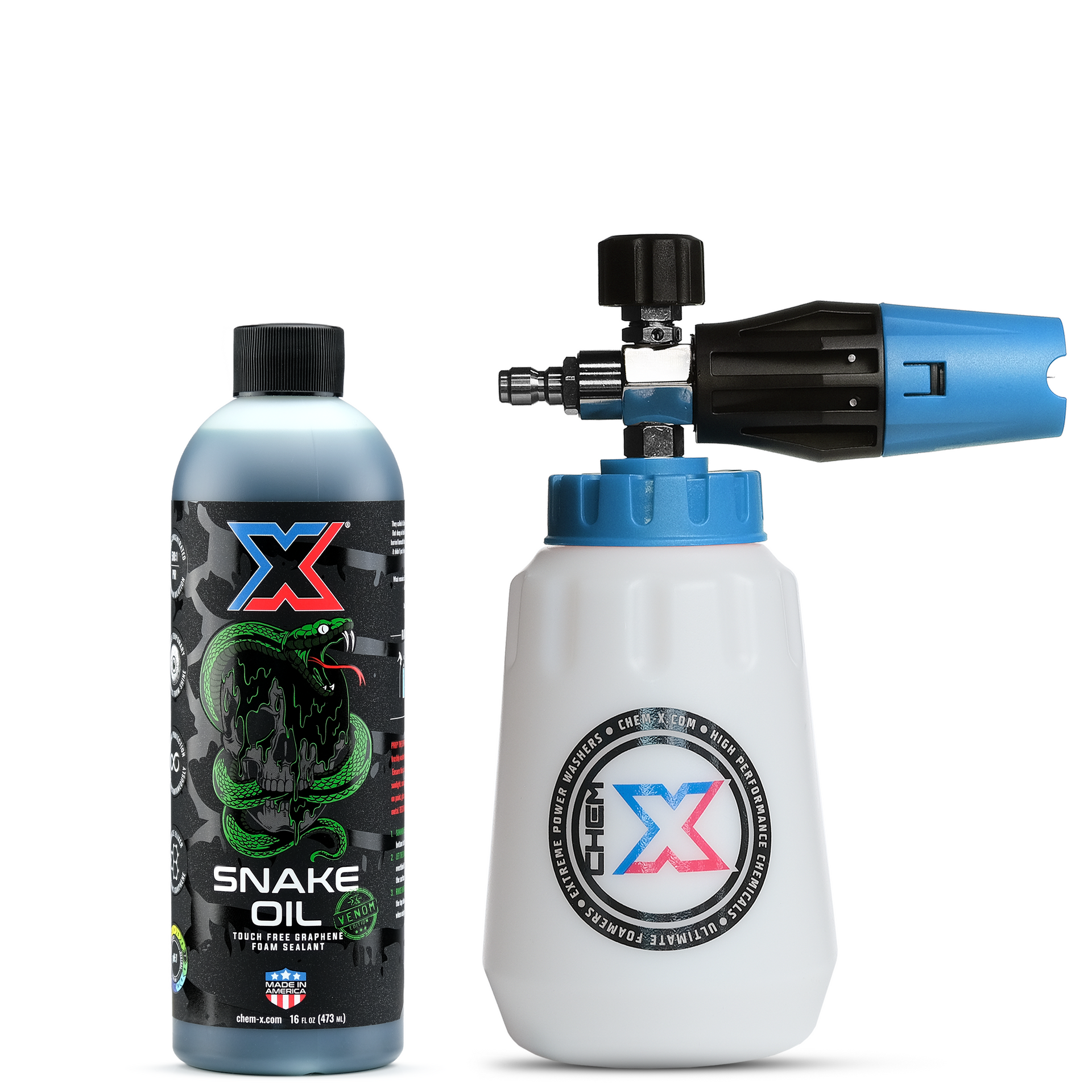 Touchless Graphene Foam Sealant Kit Snake Oil Venom – Chem-X