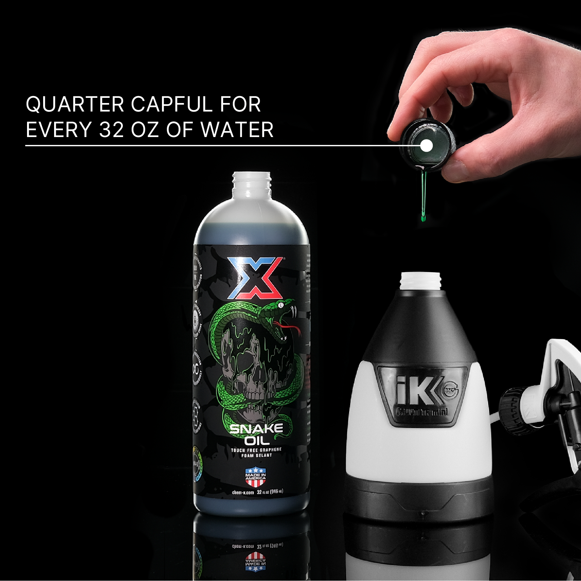 Snake Oil Venom: Touch Free Graphene Foam Sealant - Chem-X