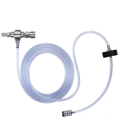 A ST-160 single chemical injector with a pickup tube on a white background.