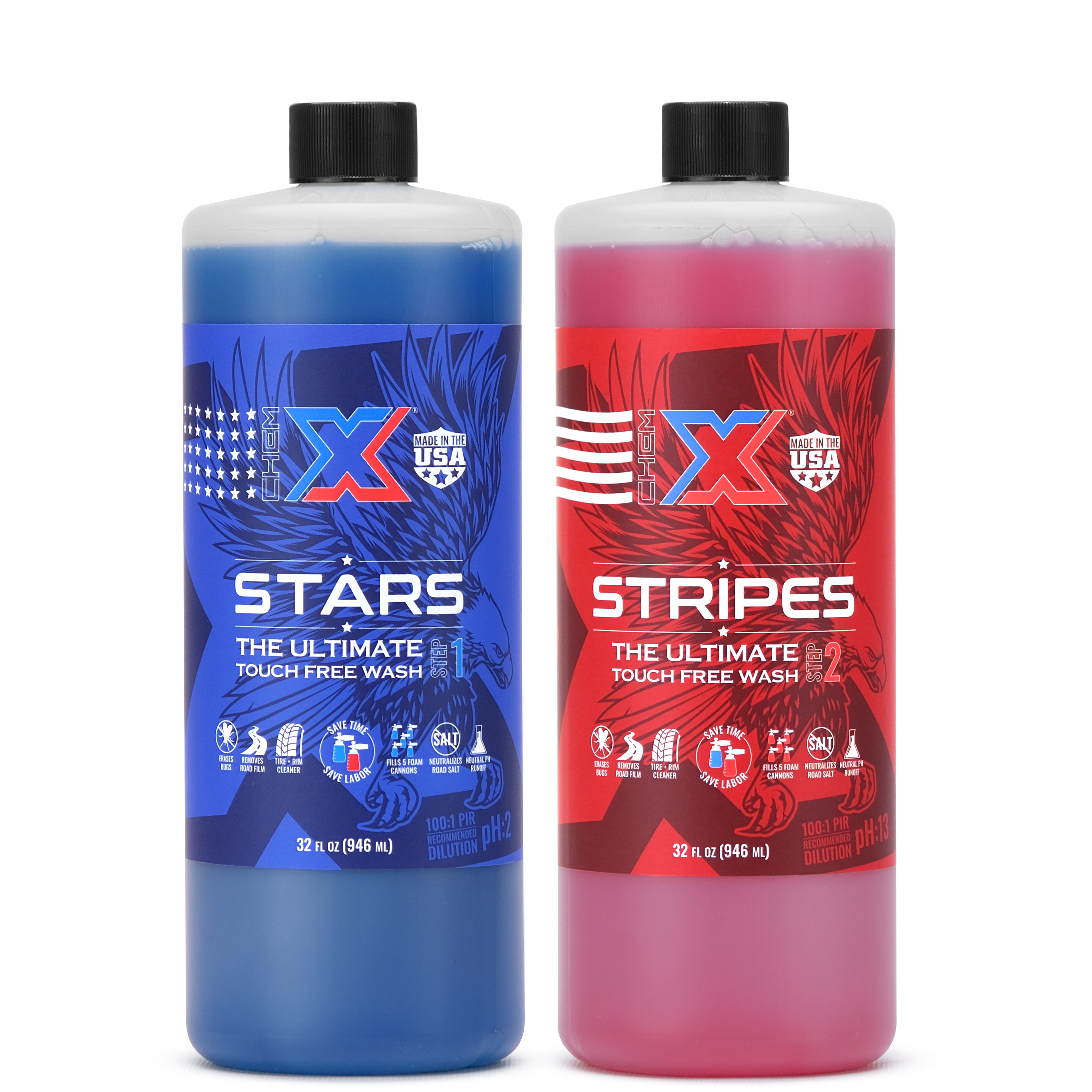 Stars + Stripes: The Ultimate Touch Free Vehicle Wash - Chem-X