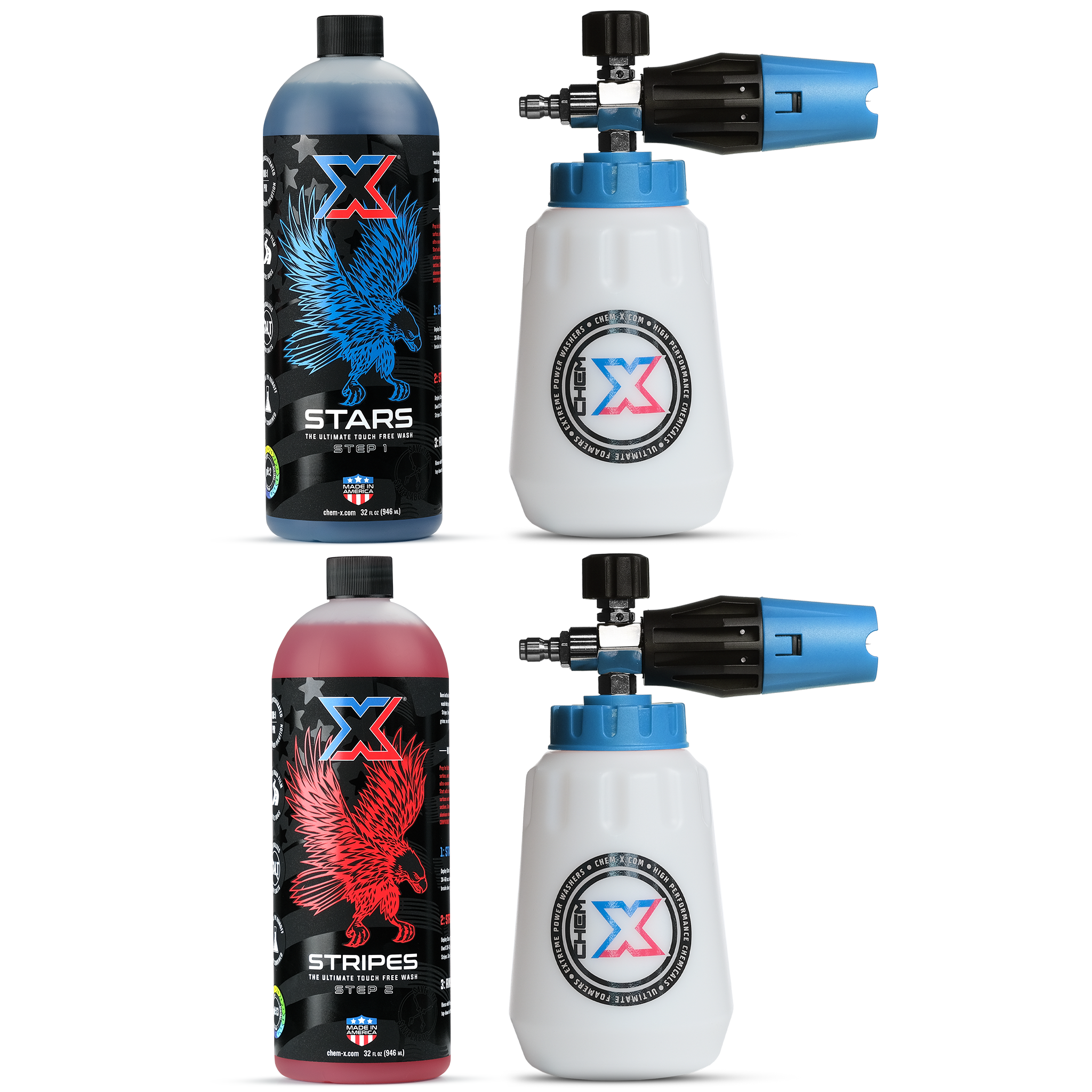 Stars and Stripes: Chrome Cannon Kit