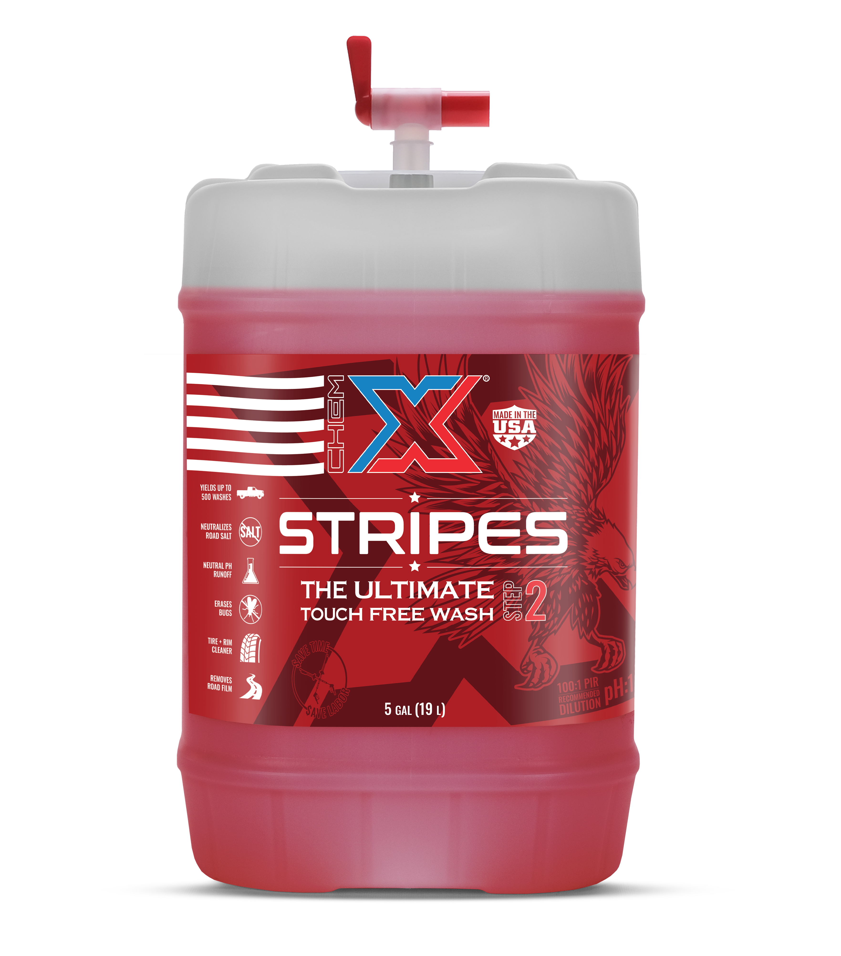 Stars + Stripes: The Ultimate Touch Free Vehicle Wash - Chem-X