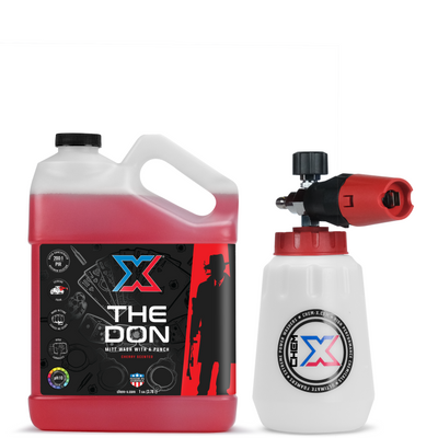 The Don: Mitt Wash with a Punch Chrome Cannon Kit - Chem-X
