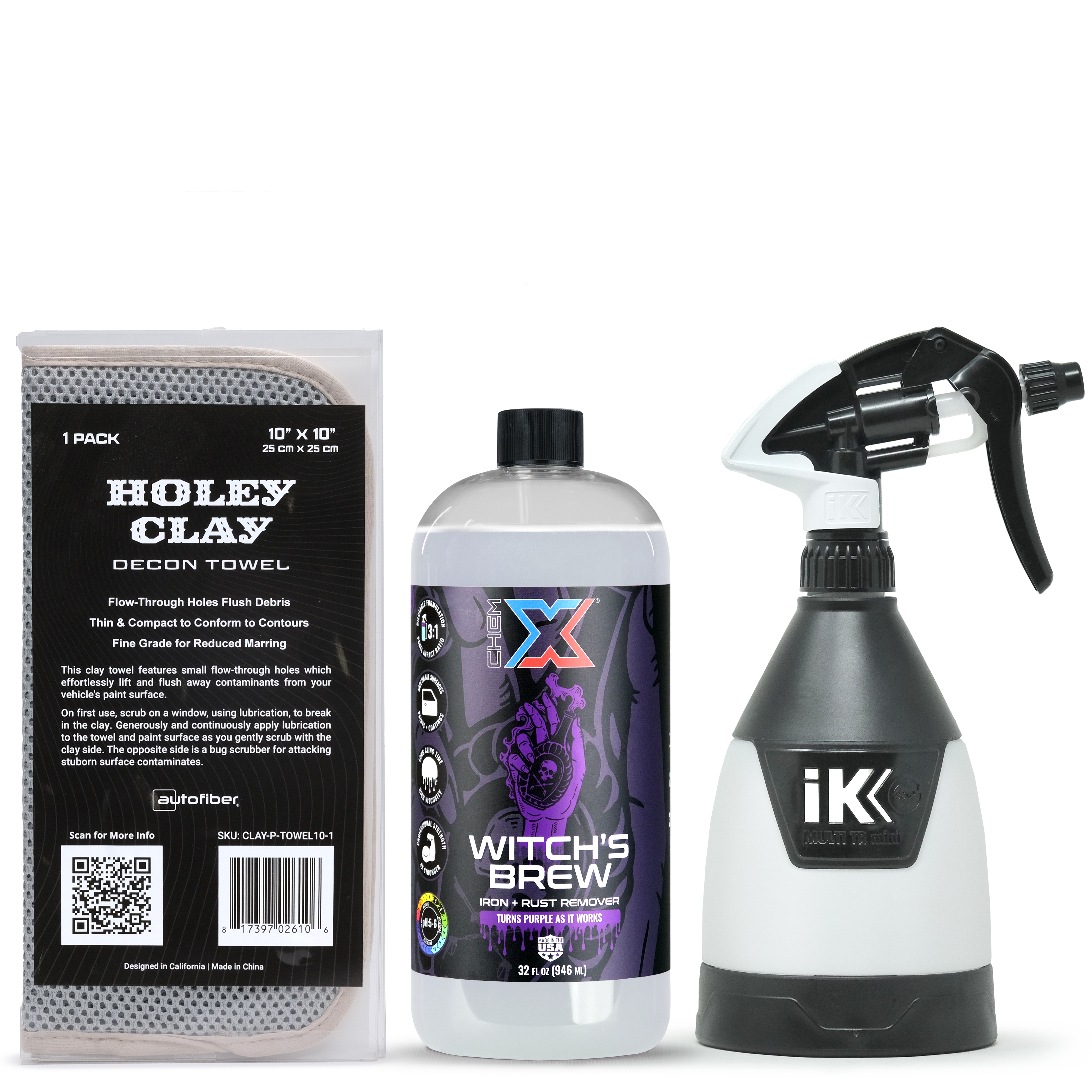 Witch's Brew Holey Clay Towel Kit - Chem-X