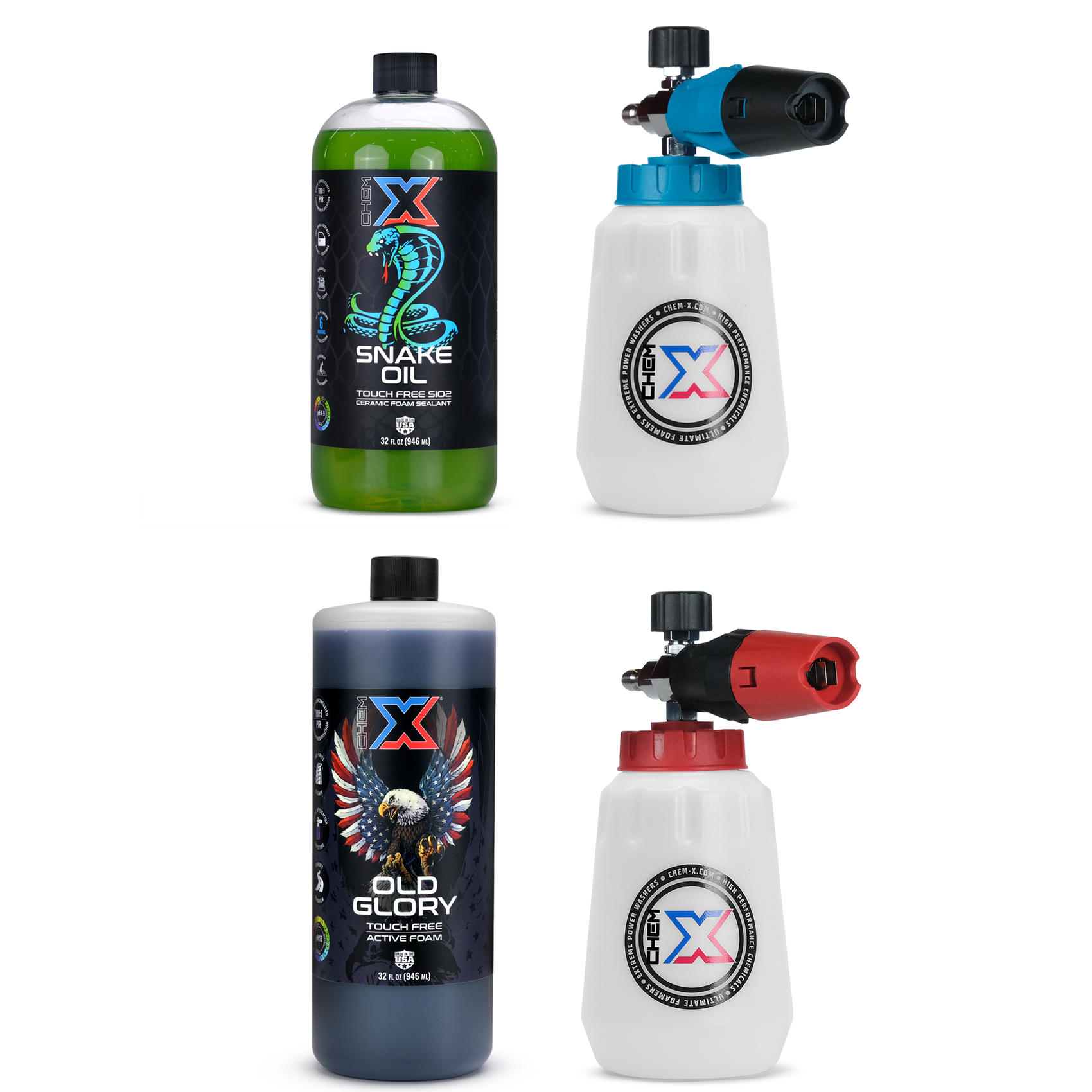 Beginner Touch Free Bundle (32 oz Old Glory)