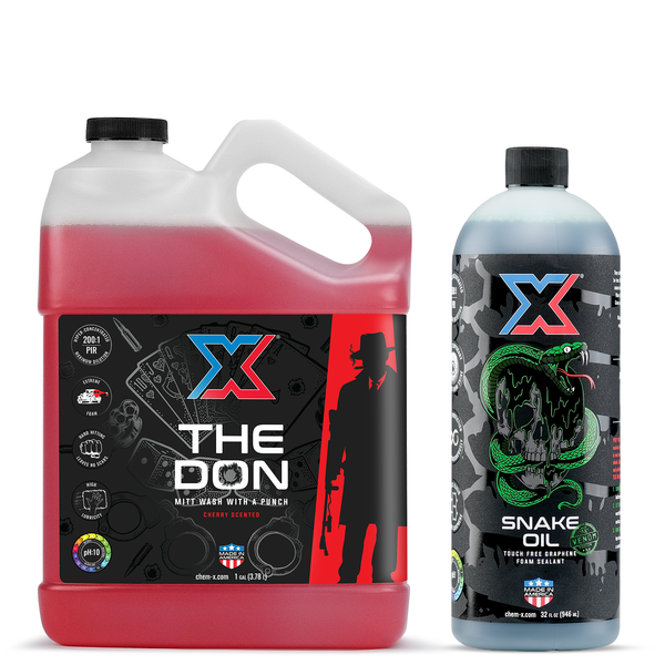 The Don + Snake Oil Venom | Mitt Wash & Graphene Sealant Bundle
