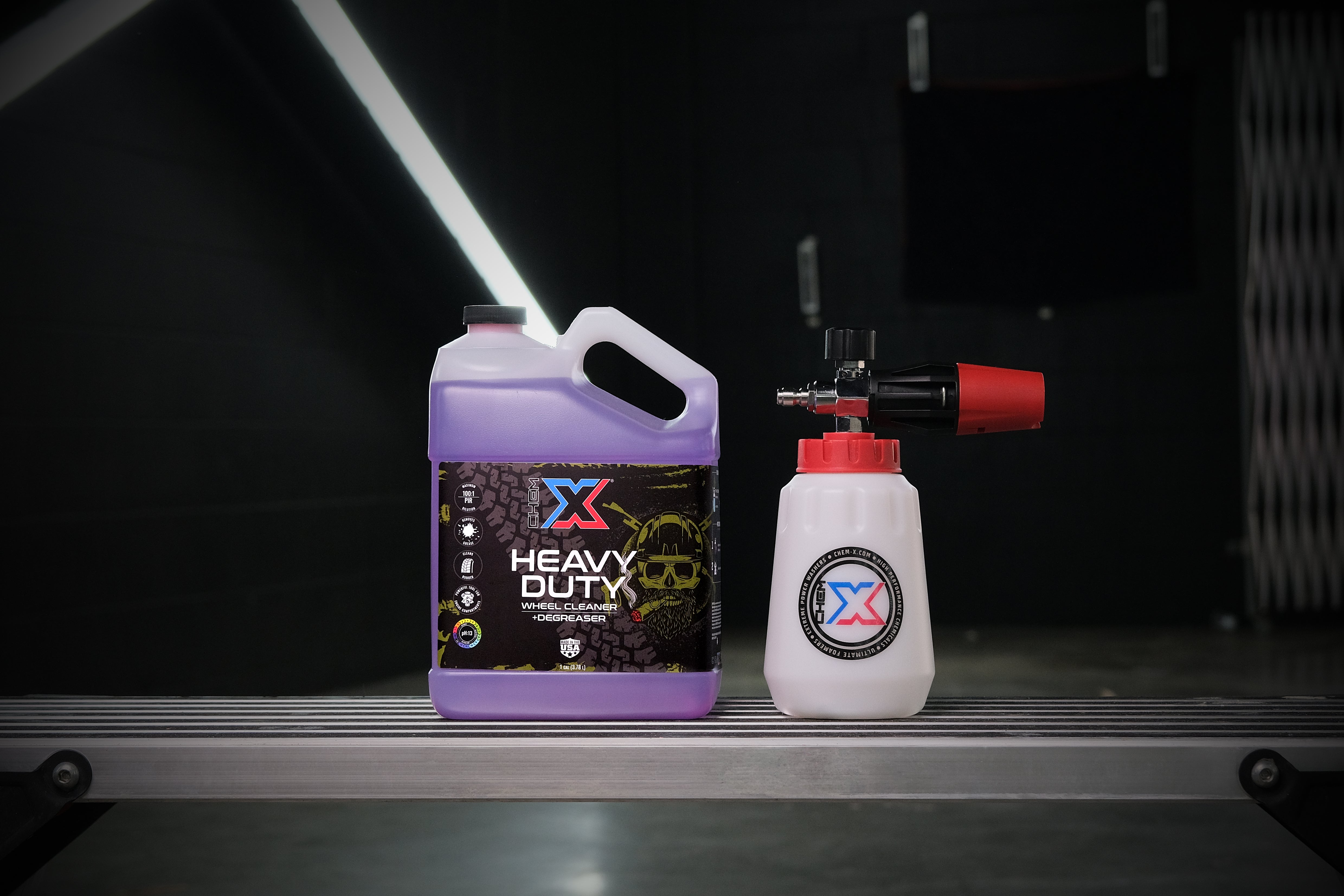 Heavy Duty + Chrome Cannon Kit | Wheel Cleaner & Degreaser | Chem-X