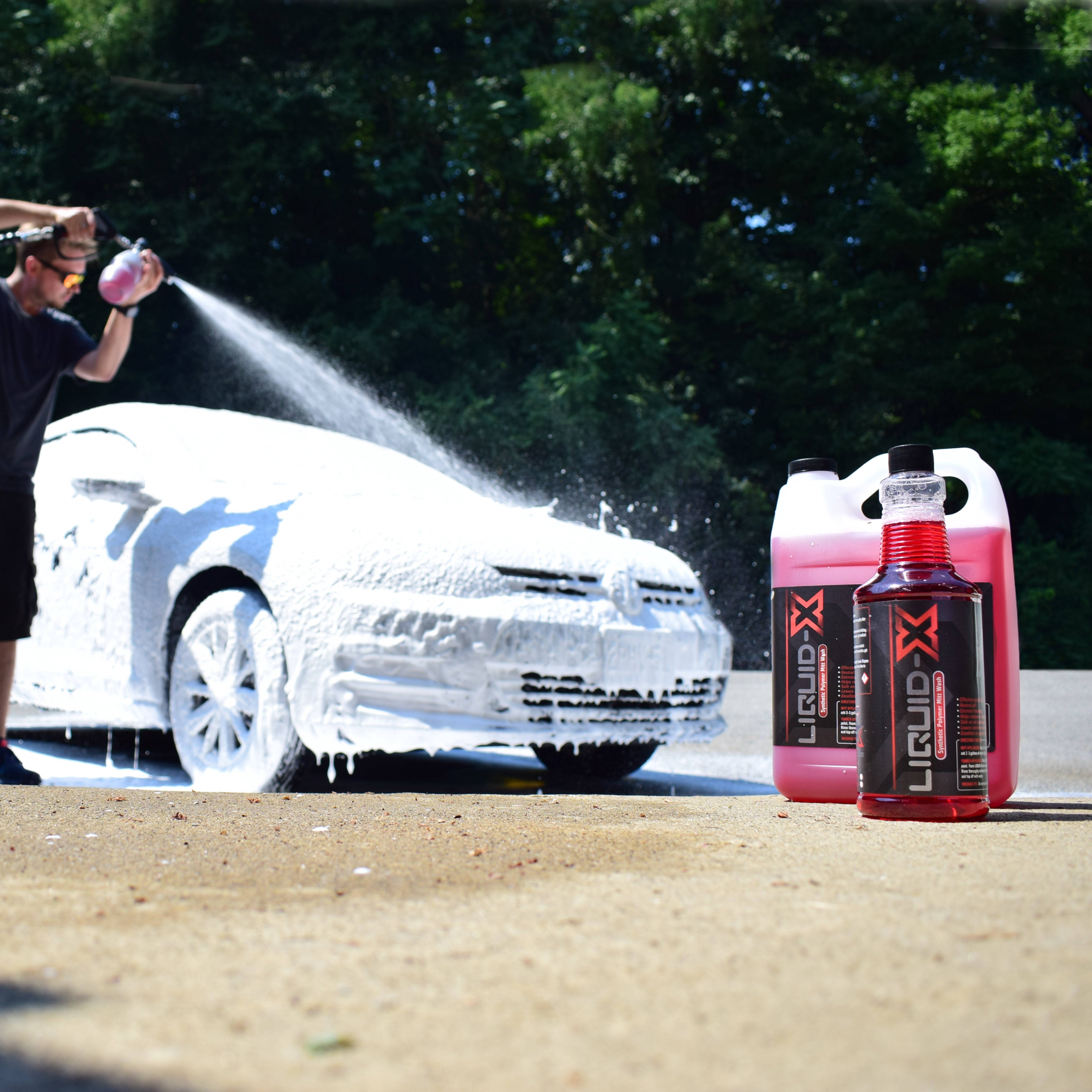 Liquid-X: Polymer Sealant Mitt Wash - Chem-X