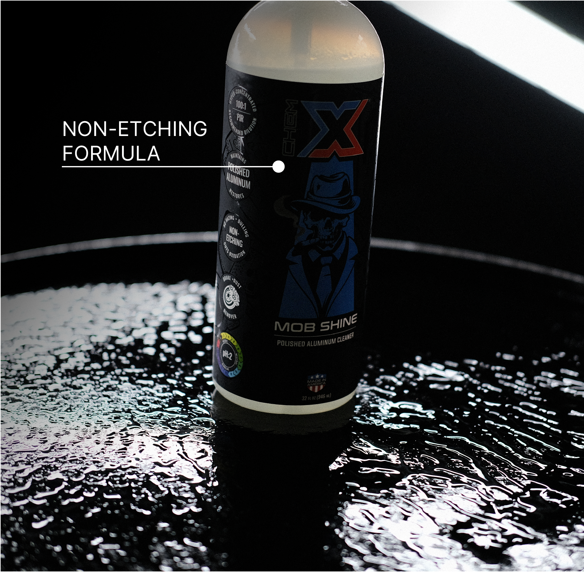Mob Shine: Polished Aluminum Cleaner - Chem-X