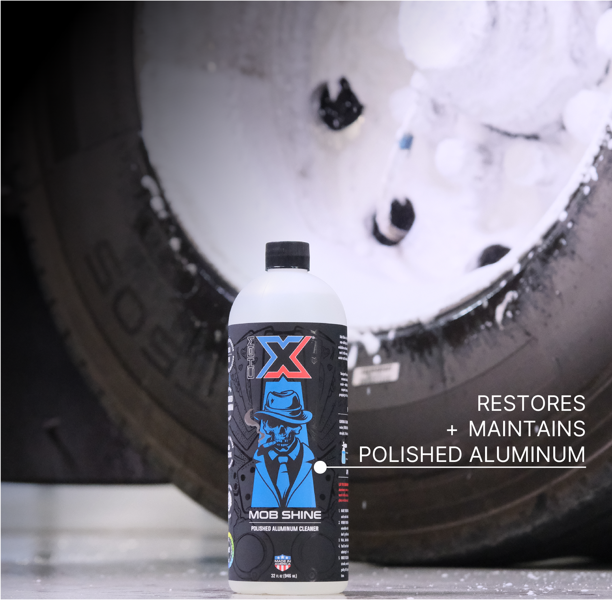 Mob Shine: Polished Aluminum Cleaner - Chem-X