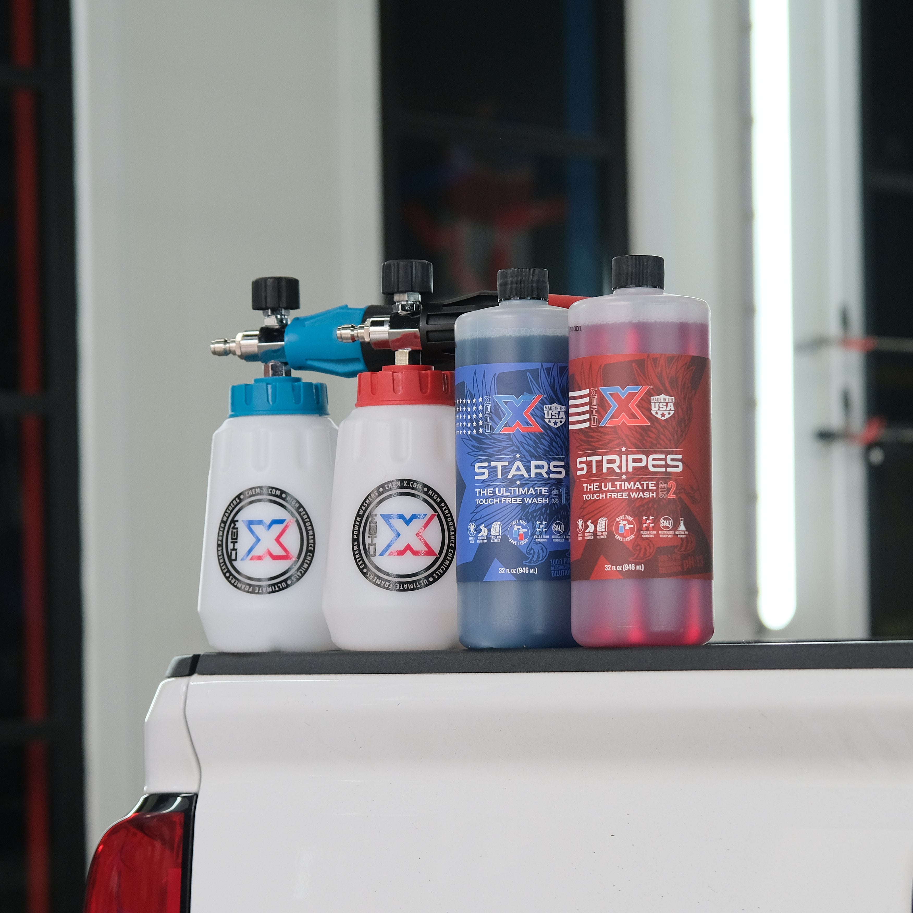 Touchless Wash Foam Cannon Kit – Stars & Stripes – Chem-X