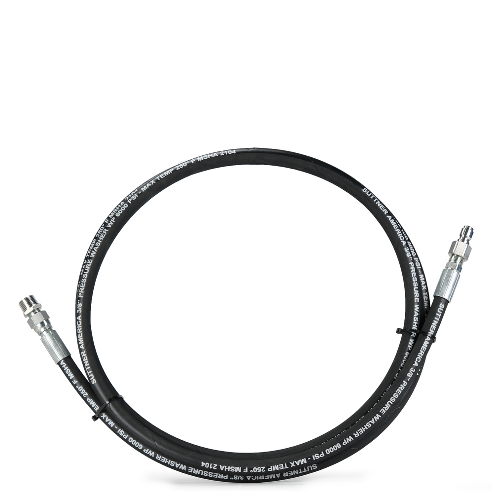 10' Hose Reel Connector Hose w/Fittings ChemX