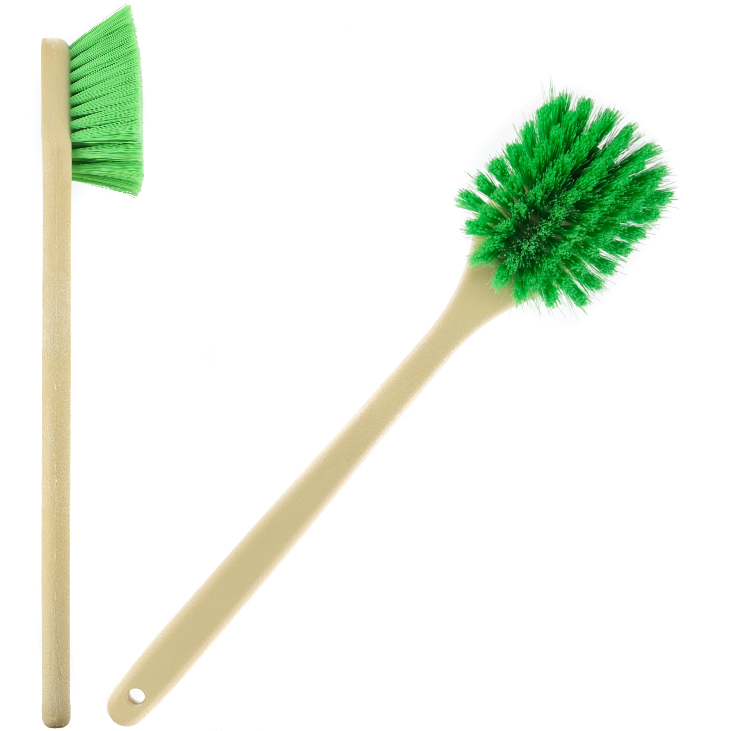 Easy Reach 10 Bi-Level Extra Soft Green Bristle Brush - Chem-X