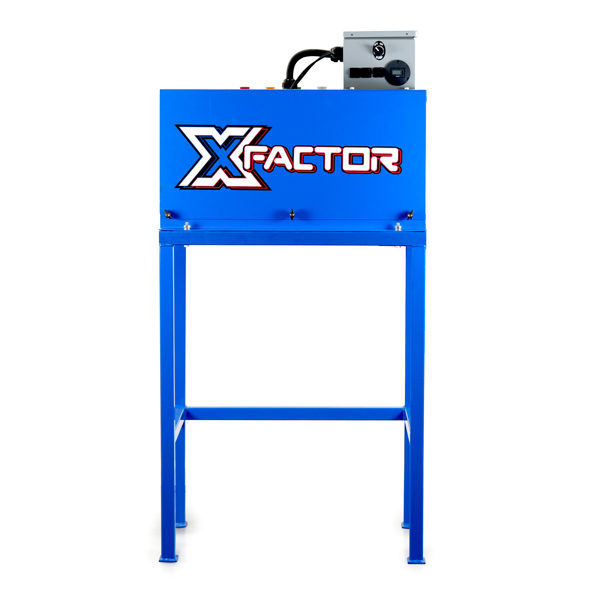 X Factor Complete Wash Bay System: Stationary 220v Electric - Big Easy Foaming Kit - Chem-X