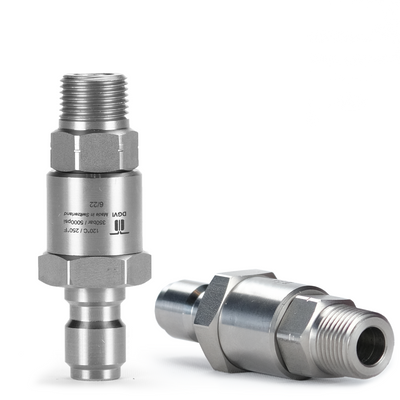 Mosmatic DGVI Inline Swivel with Integrated 3/8" QC Plug - Chem-X