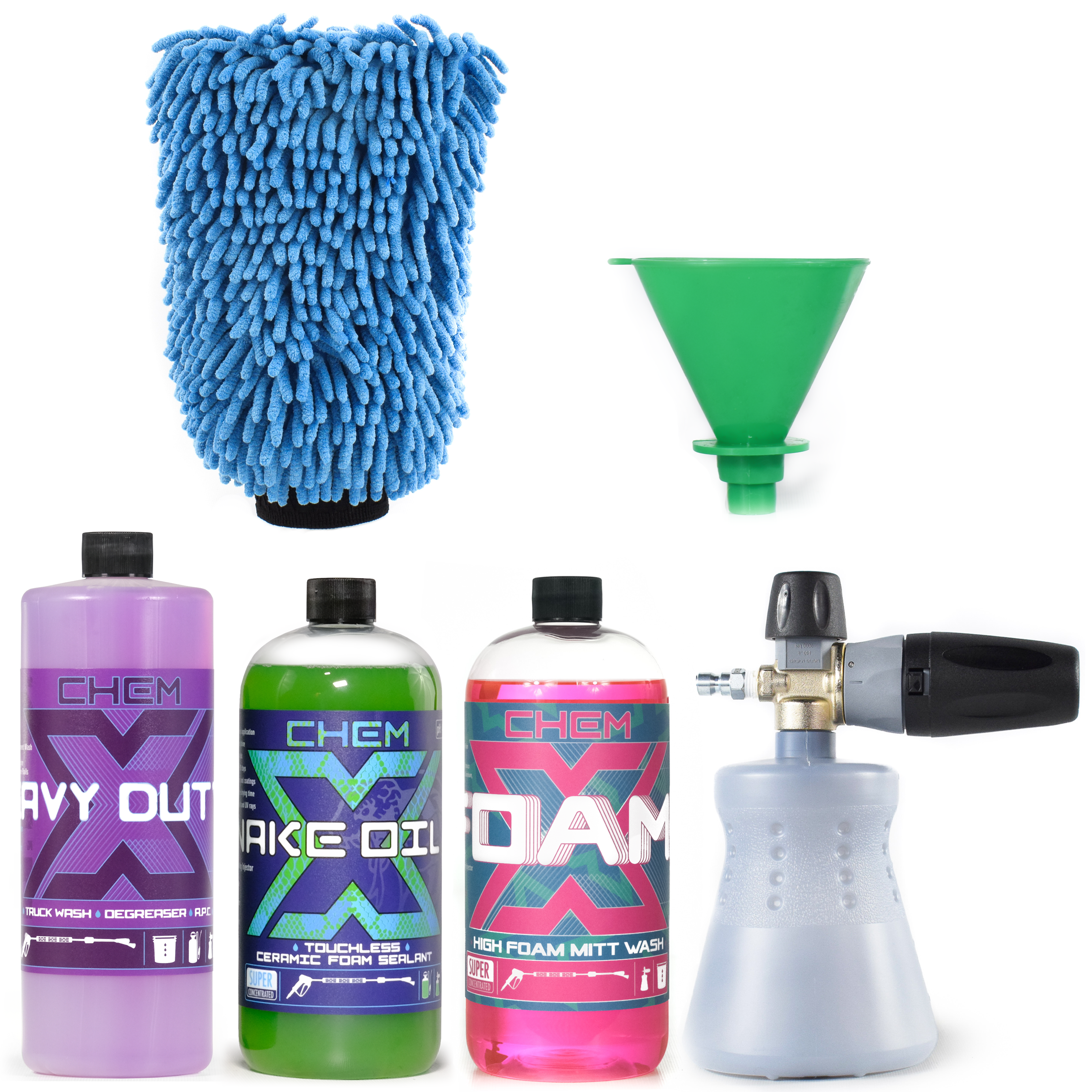 The Touchless Foam Cannon Kit: Stars + Stripes Edition - Chem-X