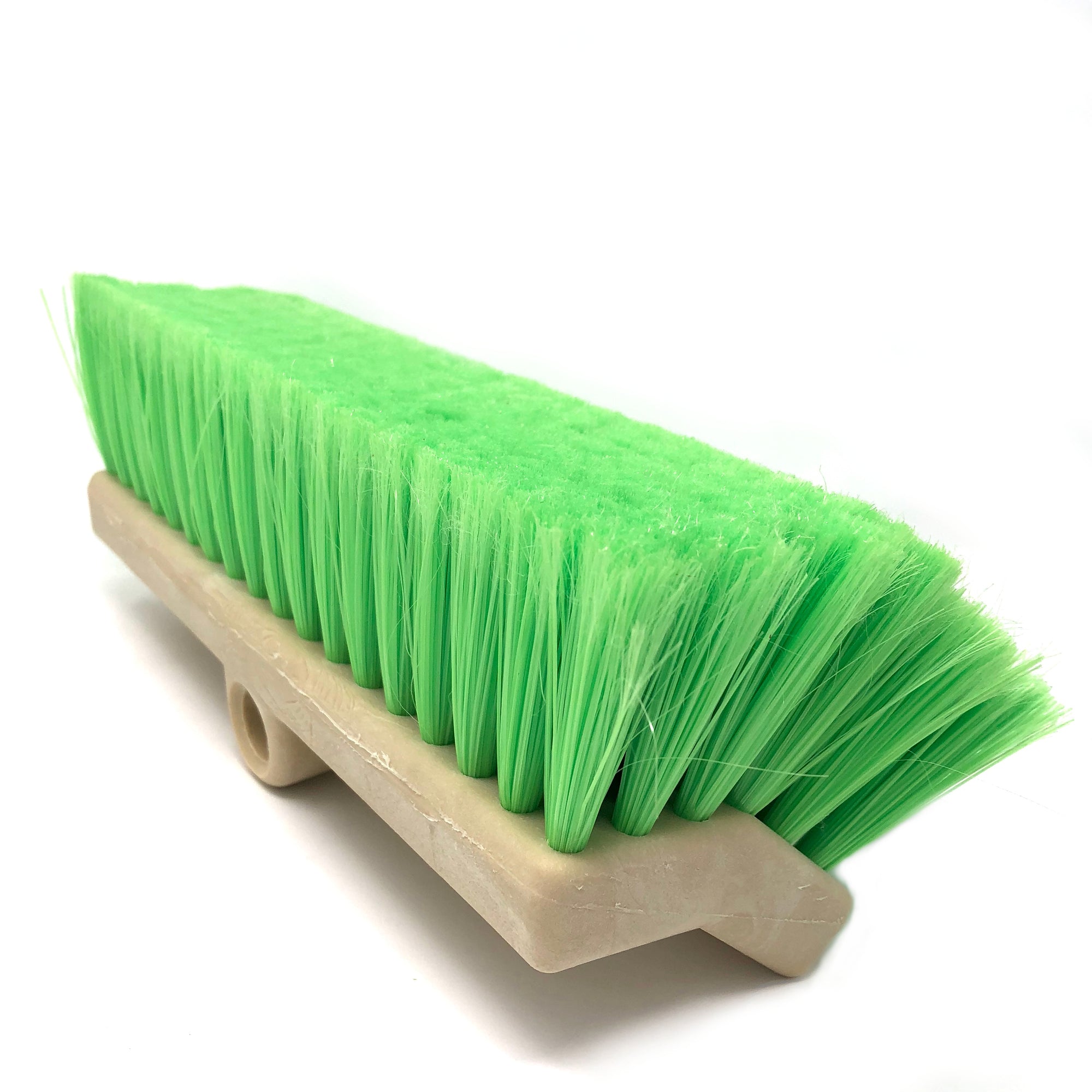 Easy Reach 10" Bi-Level Extra Soft Green Bristle Brush - Chem-X